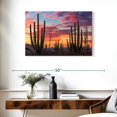 thumbnail image 3 of Elephant Stock Baja California Sunrise Wall Art - Horizontal Canvas Wall Art - Living Room Wall Decor - Nature Canvas - Pink And Blue Decor By Christian Heeb - 36" x 24", 3 of 8