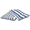 Blue/White, variant on Pool Towels Gold Stripe/White 100% Cotton 30x60 Lightweight Quick Dry (12)