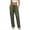 Blackish Green, variant on Women's Hiking Pants, Lightweight Soft Travel Cargo Trousers, Straight Leg Baggy Hiking Pants with Zipper Pockets, Casual Outdoor and Daily Work Cargo Pants, Athletic Casual Clothes Blackish Green