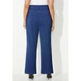 thumbnail image 2 of Catherines Women's Plus Size Petite The Wide Leg Knit Jean, 2 of 4