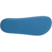 Lacoste Mens Croco Slide Sandals, Blue \ Yellow \ White,13 M US