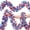 Style A, variant on 8 Pcs Independence Day Metallic Tinsel Twist Garland Topboutique Patriotic Garland Decorations Red White and Blue Tinsel Garland 4th of July Hanging Supplies for Memorial Day Party Decor,6.56 ft