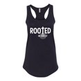 thumbnail image 2 of Wild Bobby Rooted in Christ Inspirational/Christian Women Racerback Tank Top, Black, Small, 2 of 5