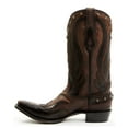thumbnail image 3 of Corral Men's Wing Tip Overlay  Studs Chocolate Western Boots C4154, 3 of 7