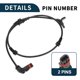 thumbnail image 5 of Sensores de Velocidad de Rueda ABS Unique Bargains 2pcs para Mercedes-Benz R320 R350 R500 No.A2519055700 Sensor de Velocidad ABS Frontal Izquierdo, 5 of 6