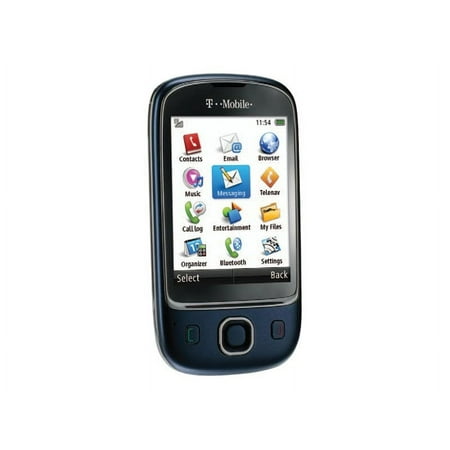 T-Mobile Tap Feature Phone, 2.8" LCD240 x 320, 3.5G, Midnight Blue