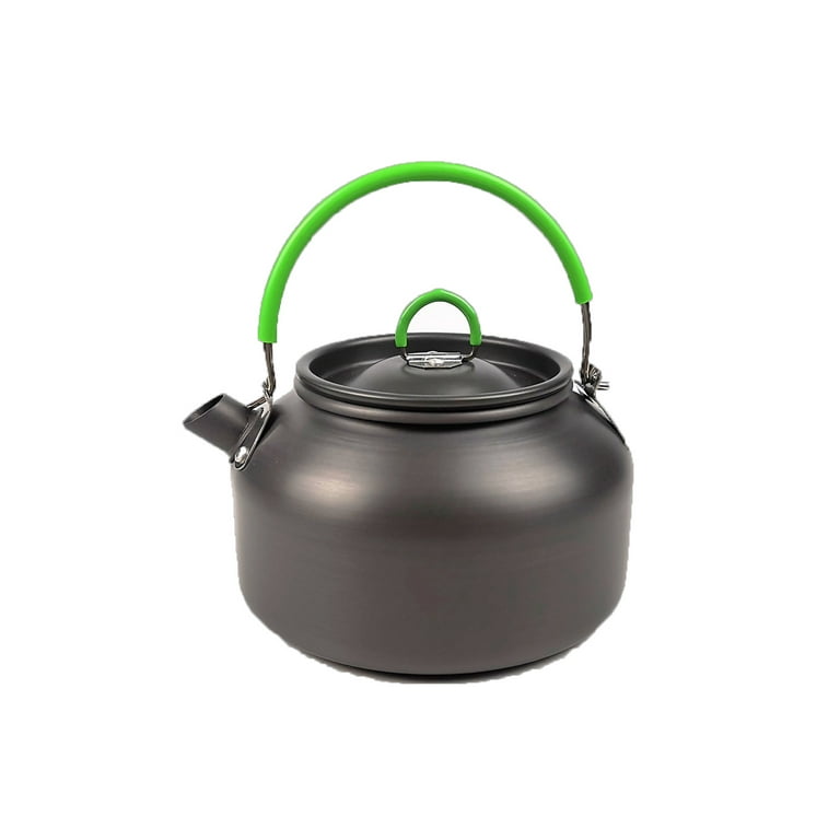 Lightweight Aluminum Alloy Camping Kettle - Portable Teapot With