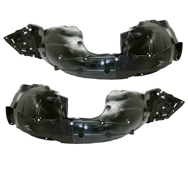 Partswich Front Fender Liner Set – Left & Right For Honda Fit 2007-2008, Direct Fit