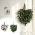 thumbnail image 1 of Ganfancp Árbol de Navidad Colgante de Pared Tienda Decoración de Pared Corona de Navidad Colgante de Puerta Decoración de Puerta Árbol Al Revés Ofertas Flash Liquidación 1X Árbol de Navidad, 1 of 6