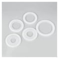 thumbnail image 2 of Sanitary clamp 3"(76mm) OD91mm Sanitary Tri-clamp Ferrule Silicone Sealing Strip Gasket Ring Washer,Tri-Clamp Ferrule Home Brewing(2Pcs), 2 of 3