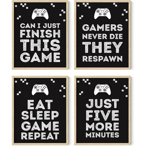 HAUS AND HUES Gaming Posters for Gamer Room Decor Xbox Game Posters, Gaming Decor and Video Game Room Decorations | Gamer Wall Decor | Gamer Posters for Walls Gaming Pictures (8x10 Unframed)