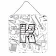 thumbnail image 7 of Carolines Treasures CJ2007-ODS66 Letter O Musical Note Letters Wall or Door Hanging Prints 6HX6W multicolor, 7 of 7