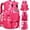 Pink Camo, variant on 45L Hiking Backpack Travel Backpack Lightweight Outdoor Daypack Camping Backpack for Men Women (Blue Camo)