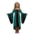 thumbnail image 3 of LYHaoo Medieval Children's Performance Outfits For Halloween And Stage Plays – Elegant Court Ensemble For Kids,Girls Dress(M), 3 of 5