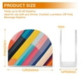 thumbnail image 4 of Yayeee Napkin Holder for Table Kitchen Paper Tissue Organization, Color Striped, 4 of 8