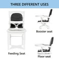 thumbnail image 2 of Dream On Me Munch N' Go Booster Seat in Black, 2 of 22
