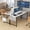 White, variant on 32" Computer Desk with Charging Station & Storage Bag, Study & Gaming Desk with Metal Frame for Small Spaces,White