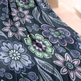 thumbnail image 3 of Pioneer Flower Floral Print Pattern Blanket,Comfortable Soft Flannel Throw Blanket,All Season,Warm Lightweight Blankets for Sofa Bed Couch Living Room Chair,30"x40", 3 of 4