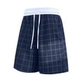 thumbnail image 5 of Aimik Plus Size Shorts for Men Elastic Waist Drawstring Mens Lounge Shorts Summer Breathable Cotton Blend Comfort Shorts for Home or Sleep, 5 of 5