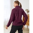 thumbnail image 5 of Pioneer Camp Women's Fleece Jacket Full Zip Up Warm, 5 of 6