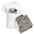 thumbnail image 5 of CafePress - I Love Cotons Women's Light Pajamas - Women's Short Sleeve Print T-Shirt and Pants Light Cotton Pajama Set, 5 of 7
