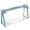 Blue, variant on TUITOONM Pencil Pouch Clear PVC Pen Bag Color Leather Trim Frame Zipper Organizer for Office Artist Travel Makeup Storage for Adult Professionals