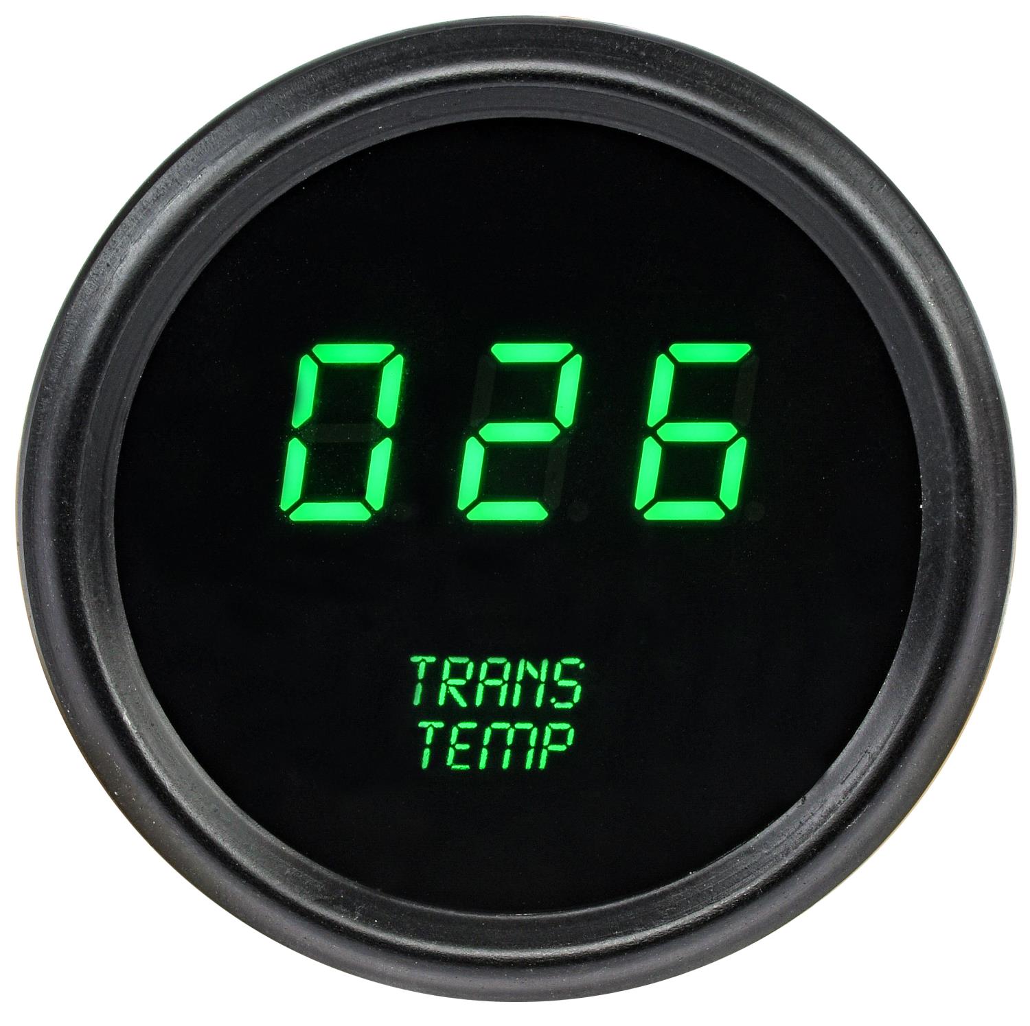 JEGS 41447 Transmission Temperature Gauge LED Digital 50350 degrees F 2 1/16 (.