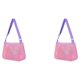 thumbnail image 1 of Eigraketly Manténgase organizado y con estilo Bolsa de red para niños - Bolsa de colección de carcasa de almacenamiento sellada con cremallera rosa 2Conjunto, 1 of 6