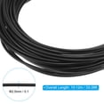 thumbnail image 2 of Unique Bargains Wicker Repair Kit, Round Synthetic Rattan DIY Set for Rattan Chair Sofa, Black, 2 of 5