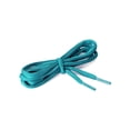 thumbnail image 2 of INSPIRE CHIC Unisex 2 Pairs Half Round Oval Shoelaces for Boots Athletic Sneakers Peacock Blue 150 cm/59", 2 of 4