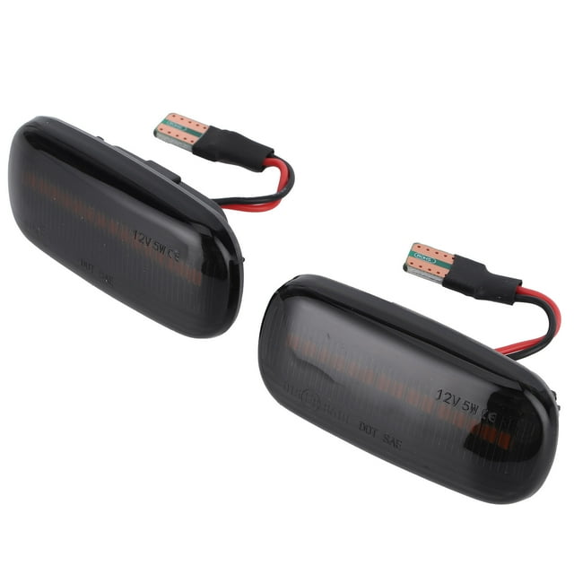 2 Pcs Feu de Signalisation LED pour Garde-Boue de Voiture A3 A4 A6 8P 8E 4F