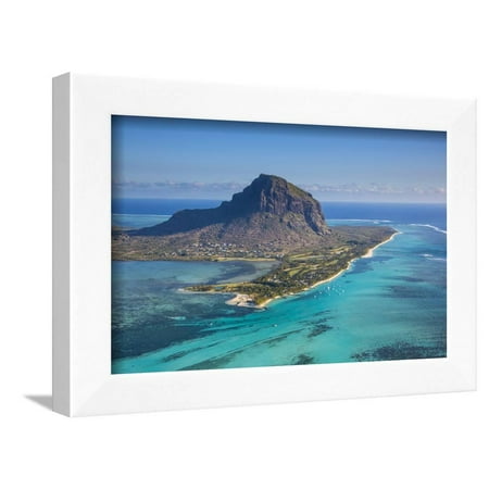 - Le Morne Brabant Peninsula, Black River (Riviere Noire), West Coast, Mauritius Framed Print Wall Art By Jon Arnold