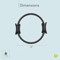 thumbnail image 3 of Balanced Body Ultra-Fit Circle Pilates Ring, Body Ring, Great Exercisers for Legs, Fitness Circle, Thigh Exercise, Pilates Circle, Pilate Ring Fitness Equipment for Home or Studio, 3 of 12