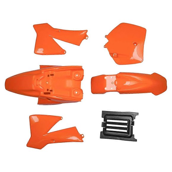 Fairing Body Cover Parts Kit Orange for 50 SX 50CC 50SX Mini Dirt Pit Kids for KTM50 Senior Junior J