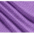 thumbnail image 3 of Soimoi Purple Cotton Voile Fabric Notes Musical Instrument Printed Fabric 1 Yard 42 Inch Wide, 3 of 7