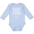 thumbnail image 3 of Inktastic Future Dentist Like Mommy Boys or Girls Long Sleeve Baby Bodysuit, 3 of 5