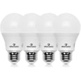 thumbnail image 1 of Great Eagle Lighting Corporation Bombilla Led A19 De 9 W (Equivalente A 60 W), Certificación Ul, 4000 K (Blanco Frío), 750 Lúmenes, Repuesto Estándar No Regulable (Paquete De 4), 1 of 5
