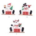 thumbnail image 4 of Calendario de Adviento de Navidad DIY Inteprter adornos de vacaciones letrero para el hogar Muñeco de nieve, 4 of 6