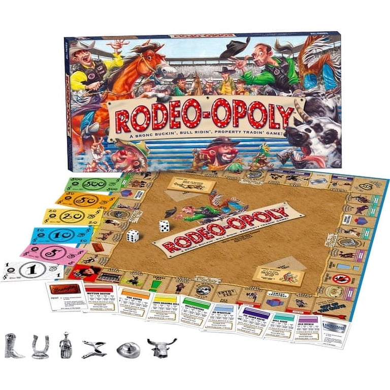 Late for the Sky, Rodeo Opoly Board Game, Giddy Up! - Walmart.com