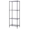 thumbnail image 2 of Wire Shelving Metal Storage Rack Shelves for Laundry Bathroom Kitchen 4-Tiers, 2 of 4