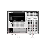 SilverStone Technologies SG12B-V2 Aluminum Micro-ATX Small Form Factor, Black