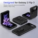 thumbnail image 3 of Funda con soporte VEGO para Samsung Galaxy Z Flip 3 5G con protección de bisagra, 3 of 8
