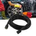 thumbnail image 1 of High Pressure Washer Hose, Quick Connect Plugs, Replacement Part, 9m Total Length, Weather and Abrasion Resistant, PVC and Rubber Material, Suitable for High Pressure Connections, 1 of 7