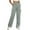 Gray(Womens Pants), variant on ZHYou Cargo Sweatpants for Women,High Waist,Elastic Waistband,Side Pockets,Wide Leg Joggers,Gray,Size L