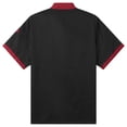 thumbnail image 6 of Alvivi Men's Chef Short Sleeve Coat Jacket Kitchen Service Uniform Workwear Black 3XL, 6 of 7