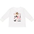 thumbnail image 3 of Inktastic Ballerina I Love Ballet Dance Girls Long Sleeve Toddler T-Shirt, 3 of 5