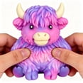thumbnail image 3 of Highland Cow Stress Balls, Animal Squeeze T-oys, Soft TPR Squishy Soft Squeeze Fidget, Cute Miniature Highland Cow, Portable Anxiety Relief for All Ages, 3 of 5