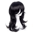 thumbnail image 3 of Cosplay Shouta Aizawa Peluca Anime Peluca negra larga para fiesta de disfraces de Halloween brillar Electrónica, 3 of 5