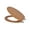 Wooden, variant on Dream Bath Heavy Duty Elongated Toilet Seat with non-slip seat and quick-attach easy install hardware, MDF Wooden