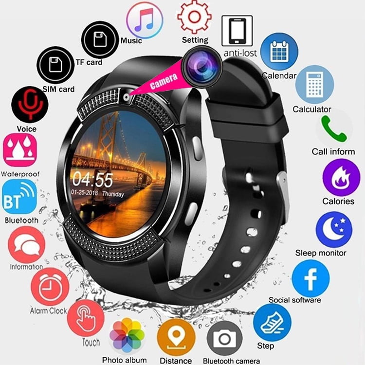 gold spark smart watch y1
